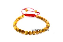Naturel Jaune Étoile de Tigre Eye 6x6 MM Perles Fil Bracelet ATB-4 - $9.79