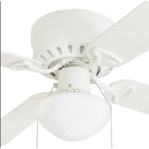 PARTS - Harbor Breeze 44&quot; Armitage White Ceiling Fan - CANOPY ONLY - $6.92