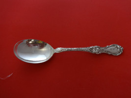 Floral by Wallace Plate Silverplate Gumbo Soup Spoon 6 7/8&quot; - $24.75