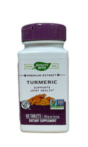Nature&#39;s Way Turmeric Supports Joint Health 500 mg 60 Tablets Exp 04/2024 - $23.76