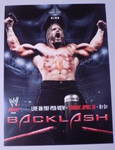 April 30 Backlash King Triple H 2003 PPV WWE WWF Poster 12x16&quot; 2 Sided W... - $29.69