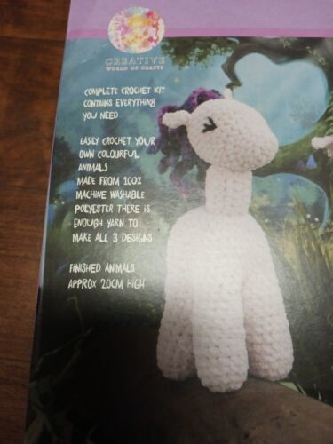 Huntington Home Learn to Crochet kit Woodland Creatures