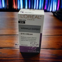 L&#39;oreal Paris Anti Wrinkle Expert 55+ Calcium Eye Cream 0.5 fl Oz Reduce... - $12.09