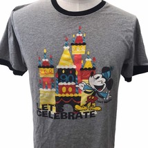 Disneyland Cast Member Exclusive  Let's Celebrate Mickey T Shirt 2018  M Disney - $23.20