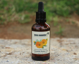 Organic Calendula Oil | Infused with sweet almond oil | Hair Scalp Care - $12.80