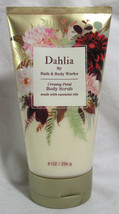 Bath & Body Works Creamy Petal Body Scrub made with essential oils DAHLIA 8 oz - $26.14