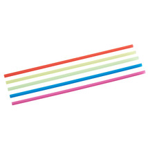 1000 Neon Cocktail Party Mix Drinks Sticks Stirrers Straws 7.5 Coffee Stir  Sip