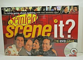 Seinfeld Scene It Game 2008 Mattel DVD Game New Sealed Mattel Games - $9.49