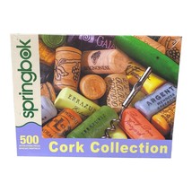 2010 Springbok 500 Piece Cork Collection Jigsaw Puzzle *New Sealed - $17.99