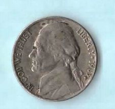 1983 P - Circulated Jefferson Nickel - Moderate Wear -About VF - $0.05