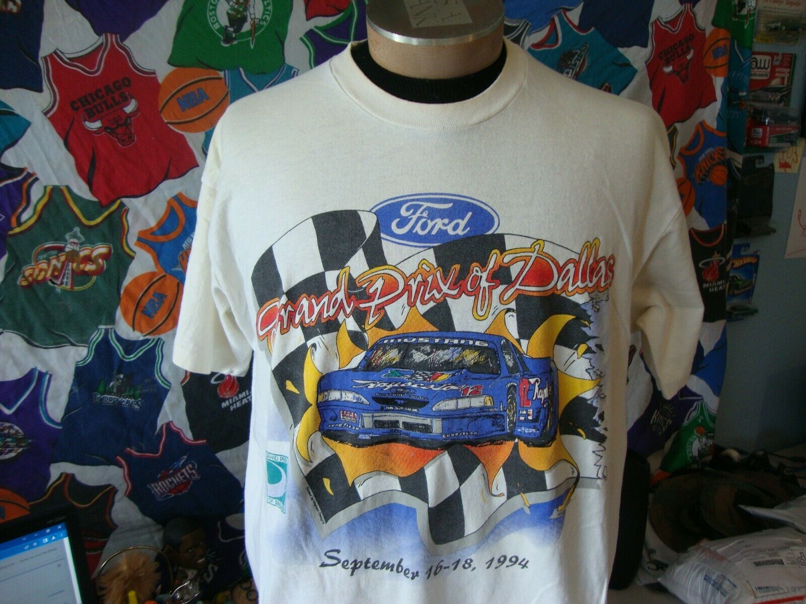 Primary image for Vintage 90s FORD Grand Prix Of Dallas 1994 T Shirt XL 