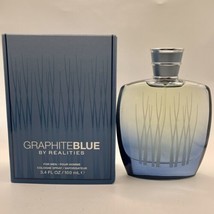 Realities Graphite Blue By Liz Claiborne 3.4 oz/100 Ml Spray For Men -NEW In Box - $72.00
