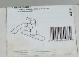 Delta 4353 AR DST Linden Single Handle Pull Out Kitchen Faucet Arctic Stainless image 8