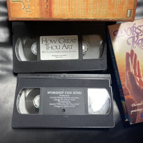 Jesus The Complete Story BBC Worship The King How Great Through Art VHS ...