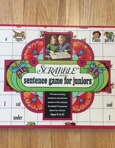 Vintage 1973 Scrabble Sentence Game for Juniors image 2