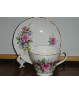 Vintage Duchess English Bone China Cup & Saucer - Beautiful Floral Pattern - $14.99