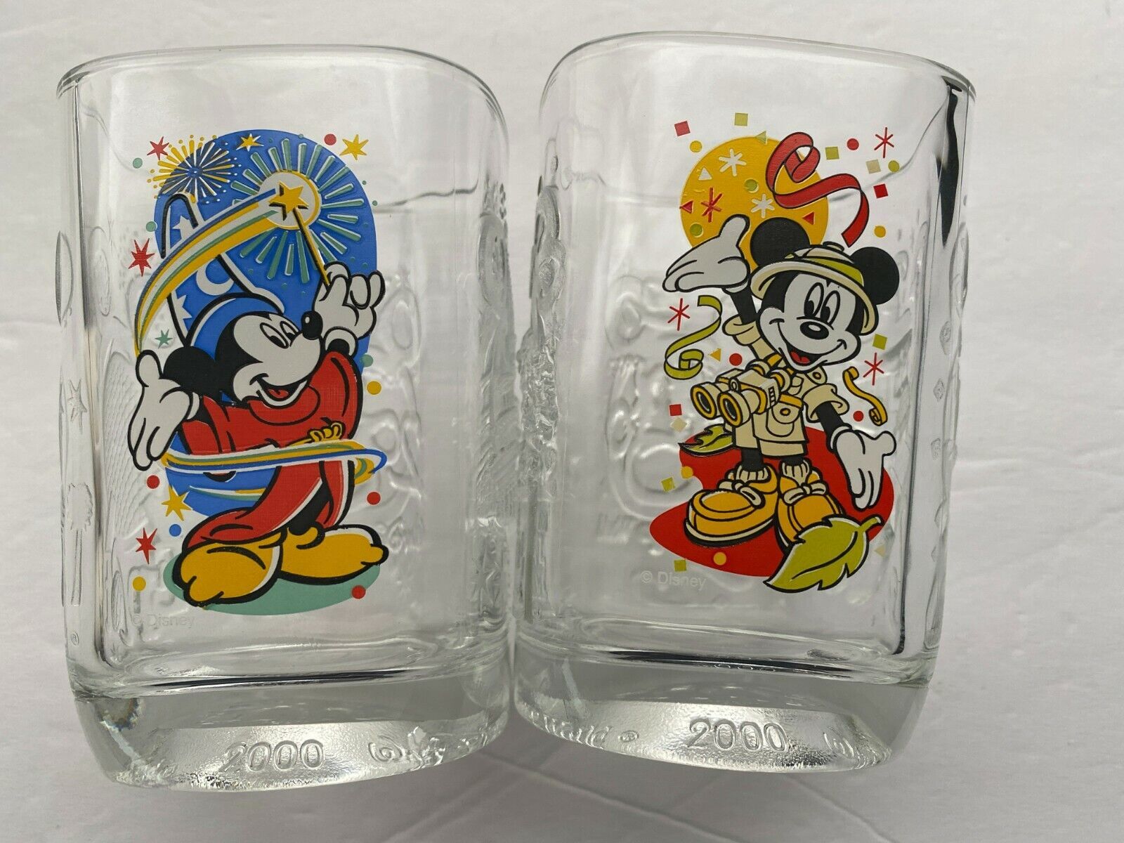 Walt Disney World 25th Anniversary Mcdonalds Glass-blizzard Beach Goofy 