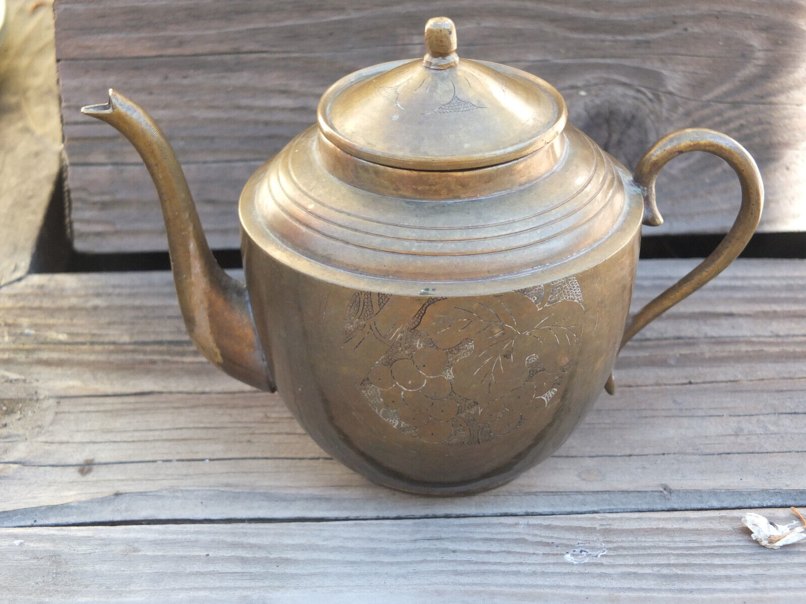 Brass Teapots from India