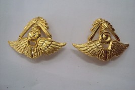 Royal Thai Air Force Military Force Metal Units Badge Collectible Militaria - $11.30