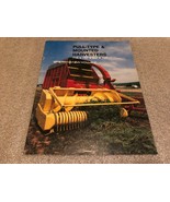 Vintage SPERRY NEW HOLLAND Pull Type Mounted Harvesters Sales Booklet Br... - $9.85