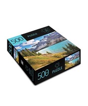 Lake Mountains Jigsaw Puzzle 500 Piece 28" x 20" Durable Fit Pieces Leisure image 2