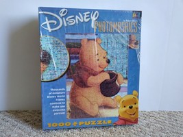 Disney Photomosaics WINNIE THE POOH 1000-Piece, 27" x 20" Jigsaw Puzzle NEW! - $29.95