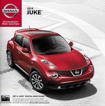 2014 Nissan JUKE sales brochure catalog sheet US 14 S SV SL Midnight NISMO - $6.00