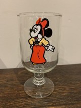 Vintage Disney Minnie Mouse Goblet Glass Cup - $14.54