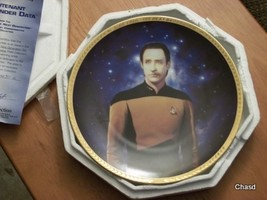 1991 Hamilton Gifts Starship Enterprise Star Trek Small Decorative Plate