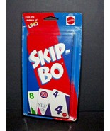 Mattel Skip-Bo Card Game #42050 New Worn Package 1999 Makers Of UNO (c) - $29.39