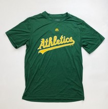 Majestic MLB Oakland Athletics Evolution Tee Pick Your Number Youth M L Green - $5.00
