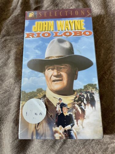 Rio Lobo SEALED VHS John Wayne Brand - VHS Tapes