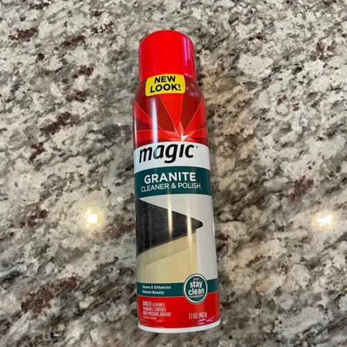 Vintage Can 35% Full Countertop Magic, 13oz Aerosol Spray, Polish, Cleaner