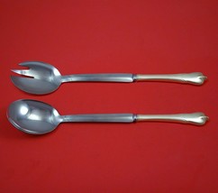 Grand Colonial by Wallace Sterling Silver Salad Serving Set Modern Custom Made - $132.76