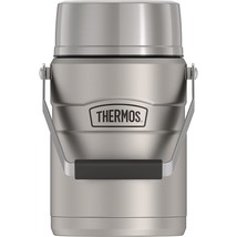 Thermos Stainless King 16 Ounce Coffee Desk Mug, Matte Steel