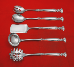 Romance of the Sea by Wallace Sterling Silver Hostess Serving Set 5pc Custom - $454.41