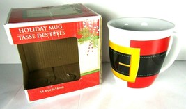 Santa Claus Suit Belt Mug Coffee Tea Hot Chocolate 10 oz Royal Norfolk H... - $4.13