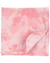 Carters Baby Girl Cotton Receiving Swaddle Blanket Pink Tie Dye NEW - $29.69