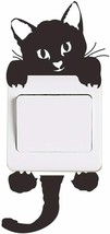 Cat Wall Stickers Light Switch Decor Decals Art Mural Baby Nursery Room ... - $8.99