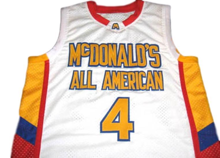 Jonny flynn  4 mcdonalds all american new men basketball jersey white 1