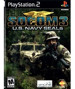 Playstation 2 - SOCOM 3 U.S. NAVY SEALS (Complete with Instructions) - $7.00