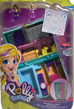Polly Pocket Micro Mini Middle School Compact With 2 Micro Dolls  - $16.82