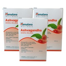 3 X Himalaya Ashvagandha Tablets (60X3 =180 Tablets) / Ashwagandha - $16.84