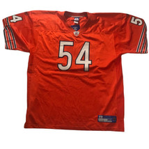 Reebok On Field NFL Chicago Bears Brian Urlacher #54 Orange Jersey Mens Size 58 - $98.01