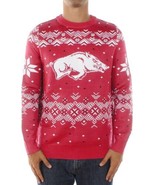 Tipsy Elves Men&#39;s University of Arkansas Sweater - Razorbacks Ugly Chris... - $25.00