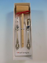 Eloquence by Lunt Sterling Silver I Love Crab Serving Set Crab Lovers Gift - $147.51