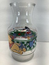 Disney Winnie The Pooh Glass Carafe “A garden Is A Friendly Spot To Sit” - $6.50