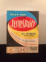 Vintage 1964 Jeopardy board game- complete set