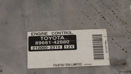 Toyota RAV4 Rav-4 Rav 4 ECM ECU Engine Control Module 89661-42B80 212000-2310 image 2
