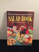 Vintage 1967 Better Homes and Gardens Salad Book Cookbook- hardcover image 1